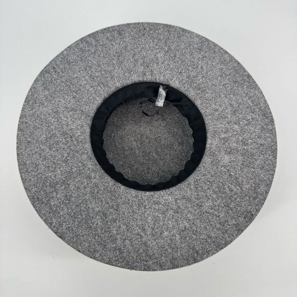 Felt Floppy Hat Elegant Classic Gray Women's - Picture 3 of 5
